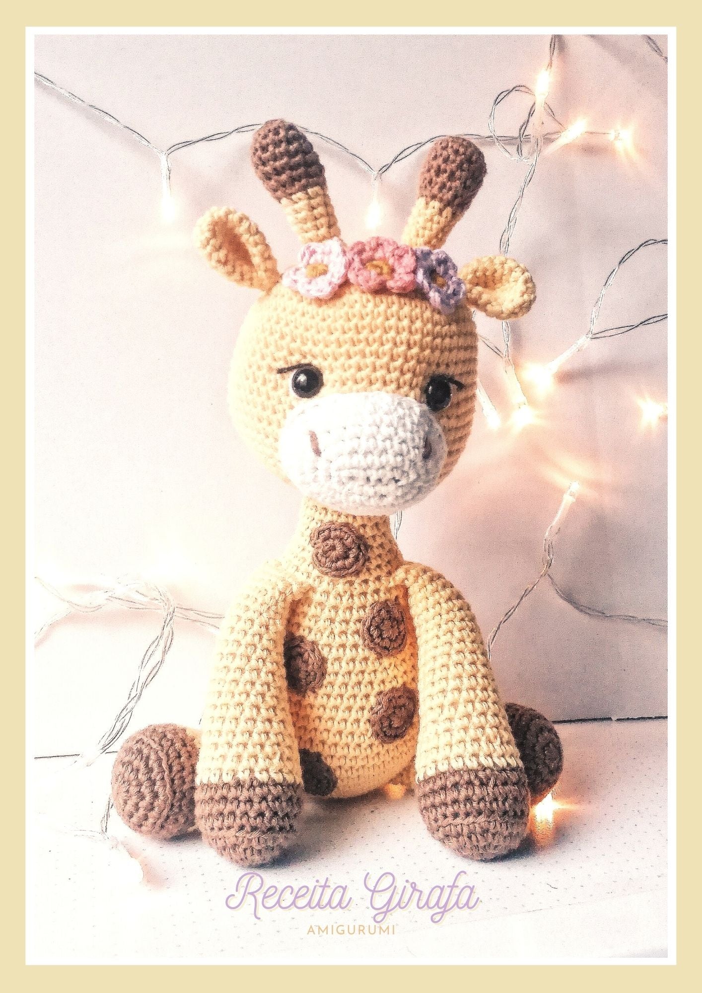 Livro fisico A5 + E-BOOK de 25 receitas de amigurumi