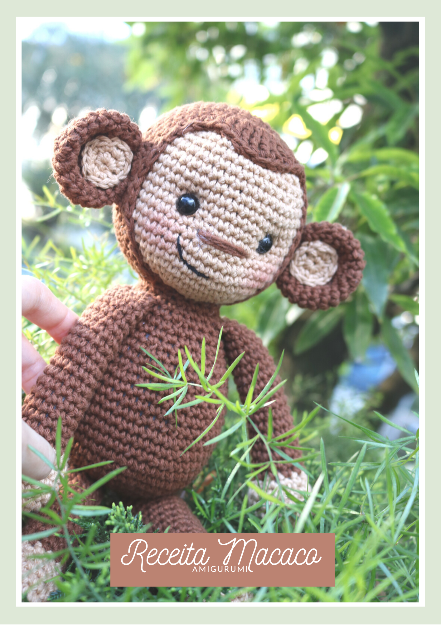 Livro fisico A5 + E-BOOK de 25 receitas de amigurumi