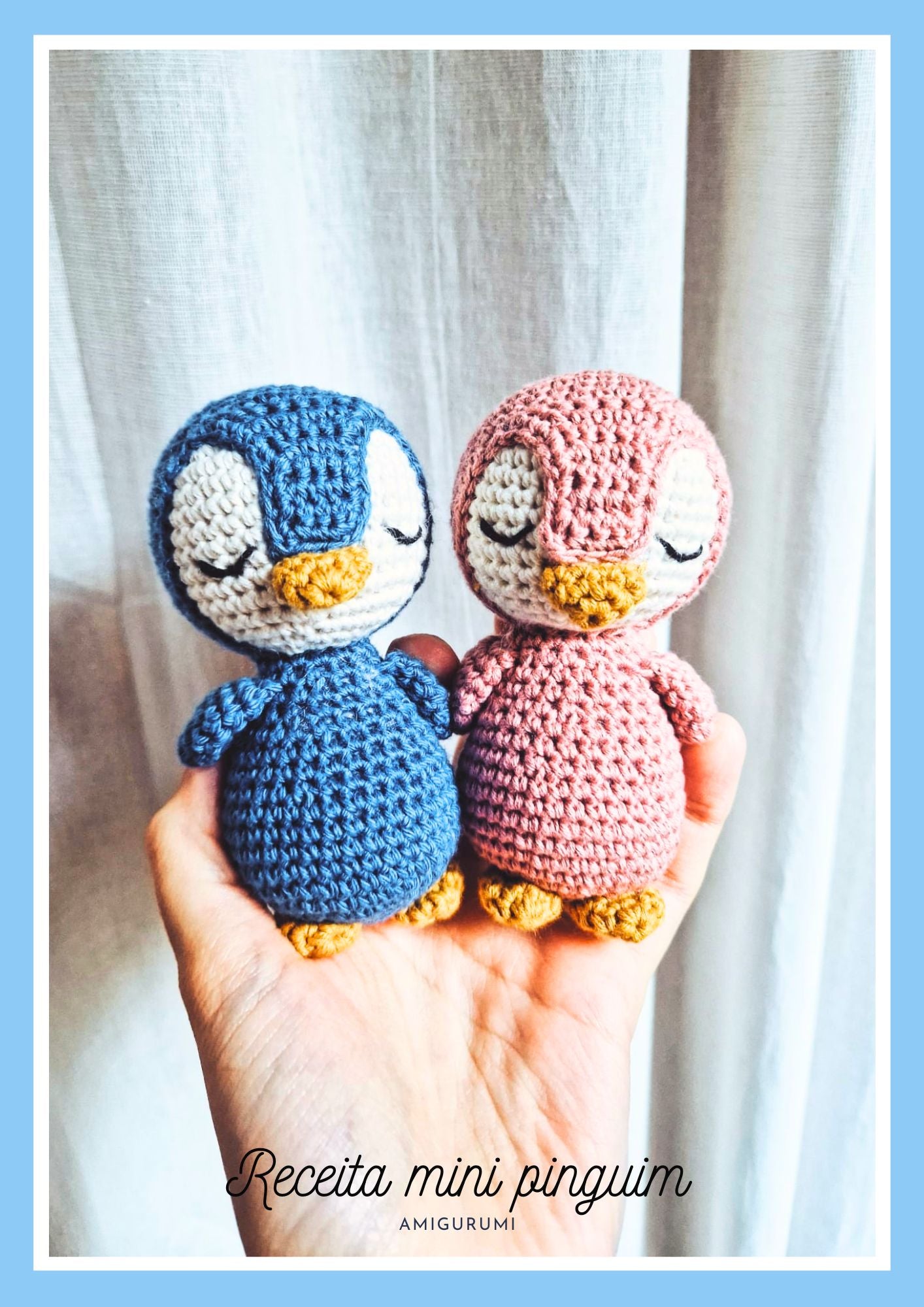 Livro fisico A5 + E-BOOK de 25 receitas de amigurumi