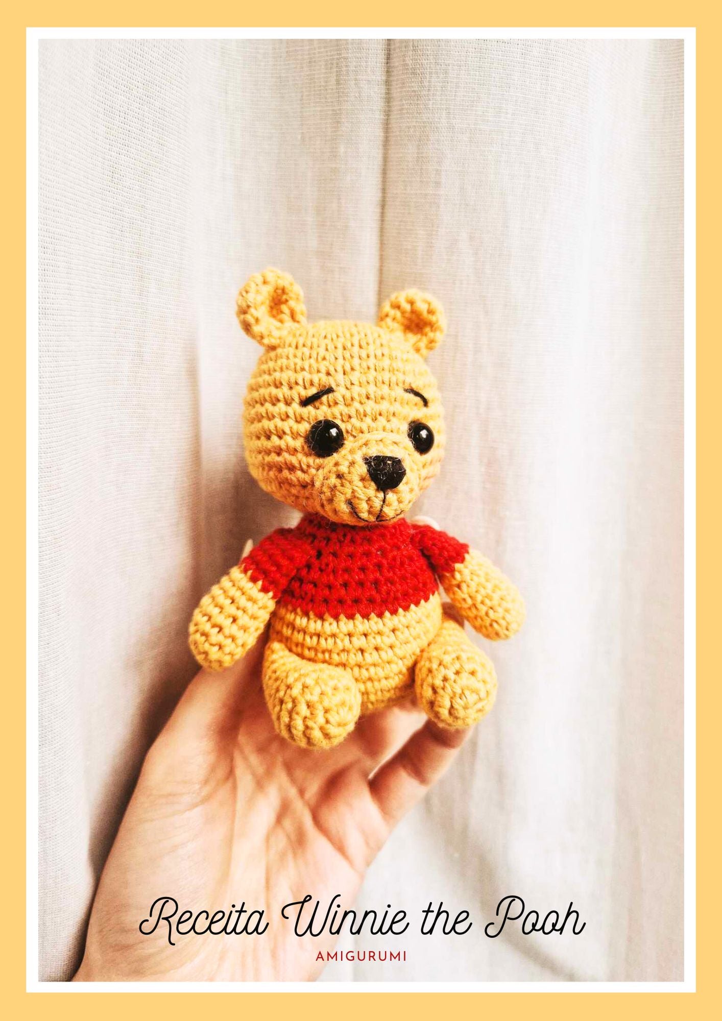 Livro fisico A5 + E-BOOK de 25 receitas de amigurumi