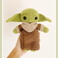 Receita do yoda (amigurumi):