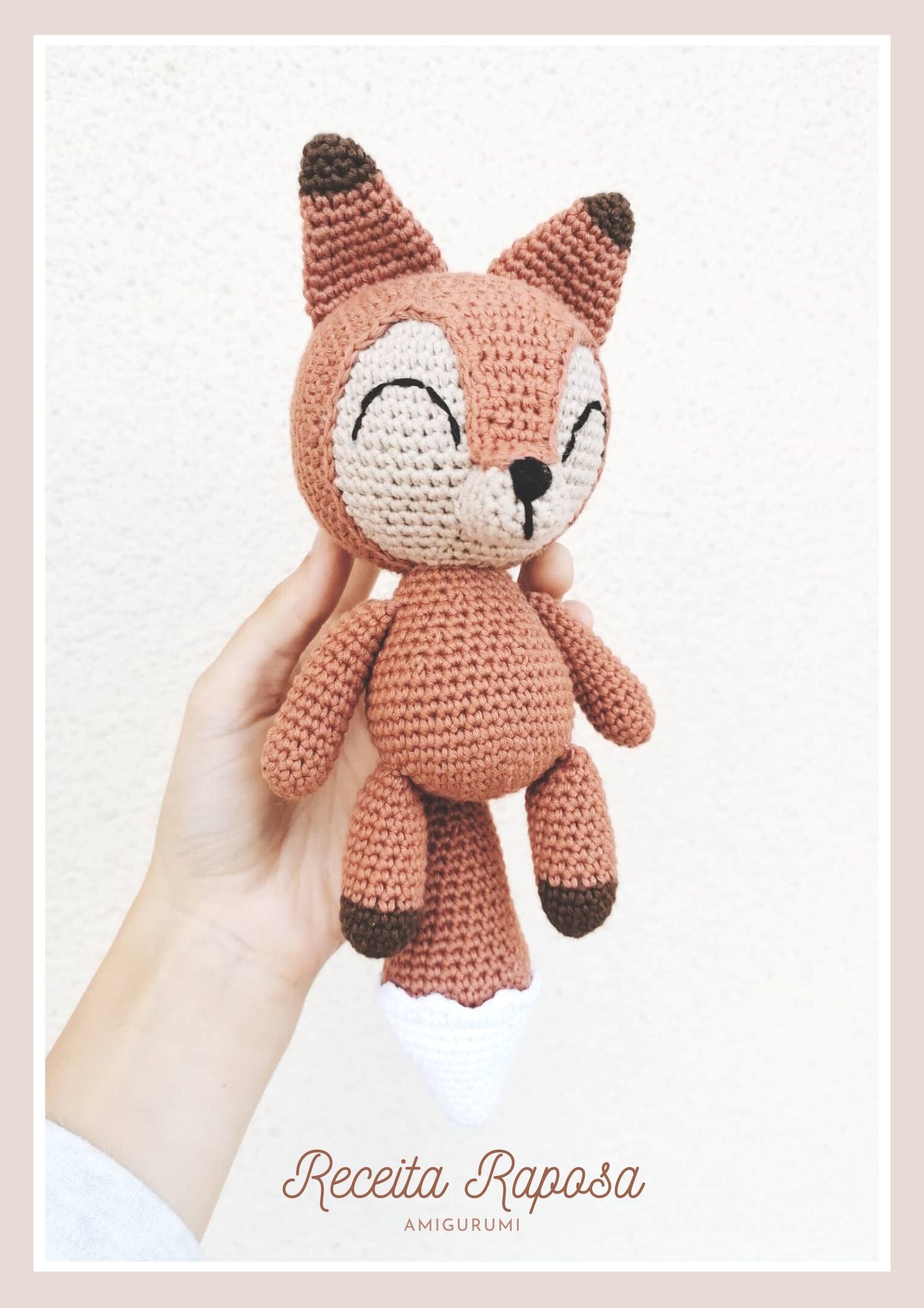 Receita da Raposa (amigurumi)